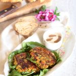 Frittelle di zucchine carote e feta